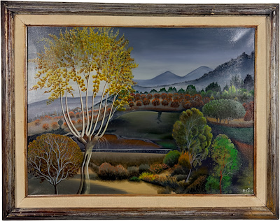 Hüseyin Yüce imzalı tablo — Yağlı Boya, 60×80 cm, 90.000 TL müzayede satışı