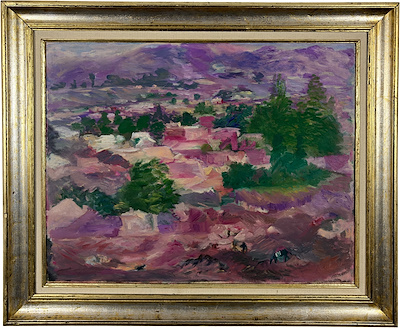 Duran Karaca imzalı tablo — Yağlı Boya, 50×65 cm, 47.000 TL müzayede satışı