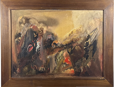 Hasan Kavruk imzalı tablo — Yağlı Boya, 50×70 cm, 26.000 TL müzayede satışı