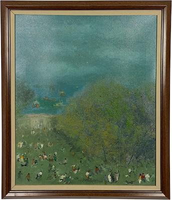 Fahrettin Baykal imzalı tablo — Yağlı Boya, 60×50 cm, 42.000 TL müzayede satışı