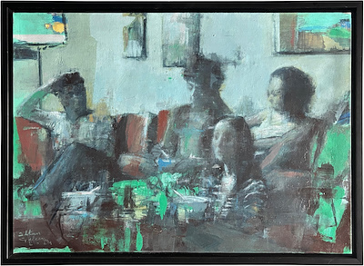 Altan Çelem imzalı tablo — Yağlı Boya, 50×70 cm, 57.500 TL müzayede satışı