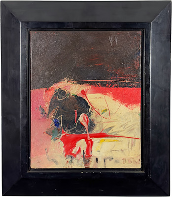 Habip Aydoğdu imzalı tablo — Yağlı Boya, 25×20 cm, 22.000 TL müzayede satışı