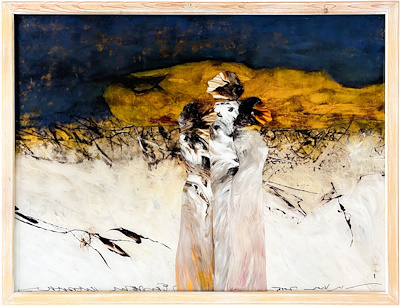 Ekrem Kadak imzalı tablo — Yağlı Boya, 90×120 cm, 85.000 TL müzayede satışı