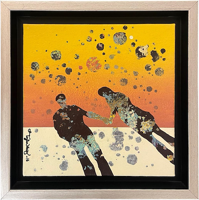 Tayfun Dilsiz imzalı tablo — Yağlı Boya, 25×25 cm, 3.000 TL müzayede satışı
