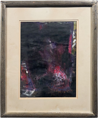 Sarkis Günsel imzalı tablo — Karışık Teknik, 37×27 cm, 1.000 TL müzayede satışı