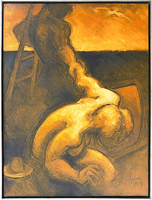 Orhan Taylan imzalı tablo — Yağlı Boya, 80×60 cm, 95.000 TL müzayede satışı