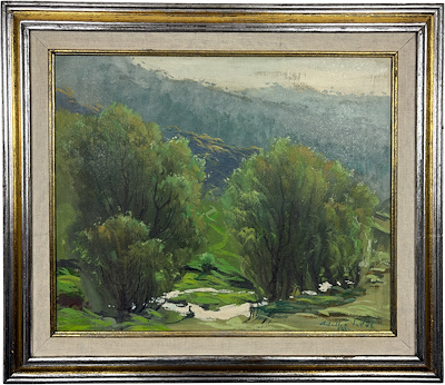 Abdullah Taktak imzalı tablo — Yağlı Boya, 45×55 cm, 15.000 TL müzayede satışı
