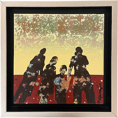 Tayfun Dilsiz imzalı tablo — Yağlı Boya, 25×25 cm, 3.000 TL müzayede satışı