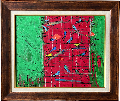 Hasan Pekmezci imzalı tablo — Yağlı Boya, 40×50 cm, 25.000 TL müzayede satışı