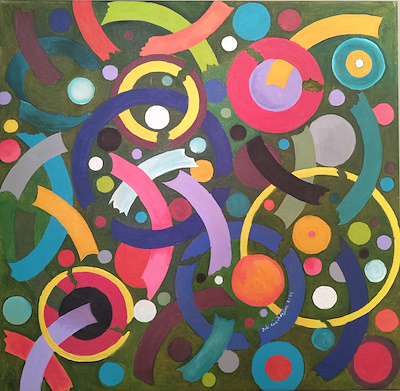 Zeki Küçükdoğan imzalı tablo — Yağlı Boya, 60×60 cm, 2.000 TL müzayede satışı