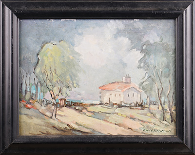Enis Rayman imzalı tablo — Yağlı Boya, 39×29 cm, 2.000 TL müzayede satışı
