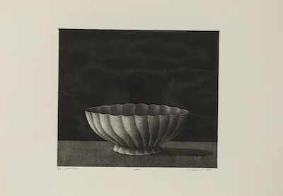 Mehmet Slezoviç imzalı tablo — Baskı, 80×55 cm, 1.000 TL müzayede satışı