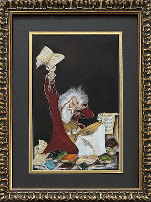 Arya Kamalı imzalı tablo — Yağlı Boya, 30×20 cm, 1.600 TL müzayede satışı