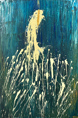 Haykanko Kokor imzalı tablo — Yağlıboya, 150×100 cm, 75.000 TL müzayede satışı