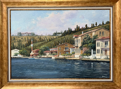 Murat Ersin imzalı tablo — Yağlıboya, 70×100 cm, 27.500 TL müzayede satışı