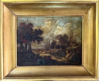Mehmet Yorulmaz imzalı tablo — Yağlı Boya, 25×33.5 cm, 3.250 TL müzayede satışı
