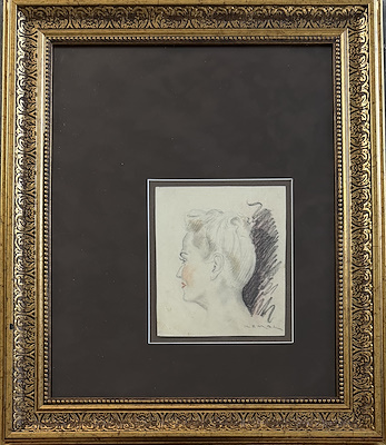 Kemal imzalı tablo — 15×13 cm, 1.100 TL müzayede satışı