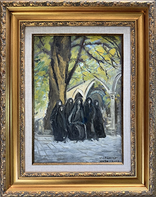 Nihal Atamer imzalı tablo — Yağlı Boya, 35×24 cm, 2.250 TL müzayede satışı