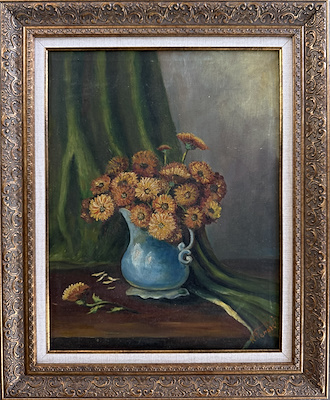 Niko Fenerci imzalı tablo — Yağlı Boya, 44×57 cm, 10.000 TL müzayede satışı