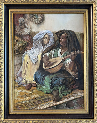 Leon Geılle De Saınt Leger imzalı tablo — Yağlı Boya, 81×60 cm, 7.000 TL müzayede satışı