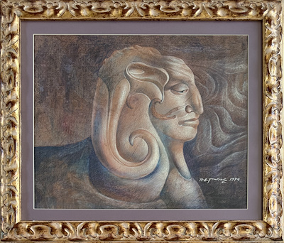 Mehmet Celalettin Pınar imzalı tablo — Karışık Teknik, 42×52 cm, 5.500 TL müzayede satışı