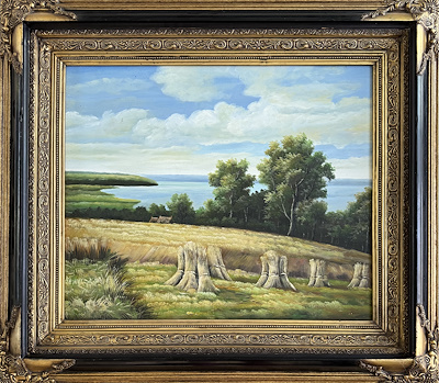 Bıggs&sons London Etiketli Müzelik Bir Eser imzalı tablo — Yağlı Boya, 70×60 cm, 6.000 TL müzayede satışı