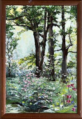 Nurcan Çağlar imzalı tablo — Yağlı Boya, 60×40 cm, 1.100 TL müzayede satışı