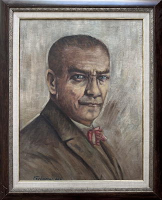 Feyhamandan imzalı tablo — Yağlı Boya, 65×50 cm, 1.000 TL müzayede satışı