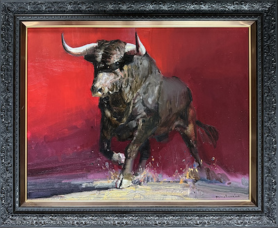 Talgat Bokoev imzalı tablo — Yağlı Boya, 55×70 cm, 12.000 TL müzayede satışı