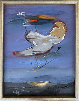 Prof.dr.yaşar Sami Gökgöz imzalı tablo — Yağlı Boya, 60×50 cm, 30.000 TL müzayede satışı