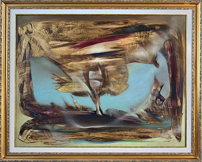 Sema Bicik imzalı tablo — Yağlı Boya, 90×116 cm, 15.000 TL müzayede satışı