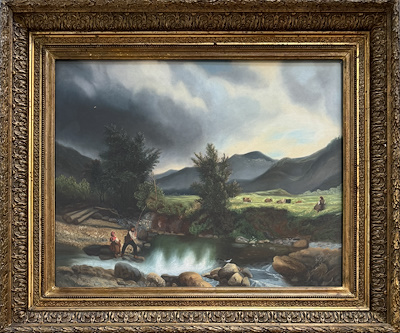 St.de Agnes A.clausse imzalı tablo — Yağlı Boya, 60×70 cm, 8.500 TL müzayede satışı