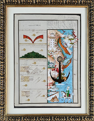 Arya Kamalı imzalı tablo — Minyatür, 40×30 cm, 5.500 TL müzayede satışı