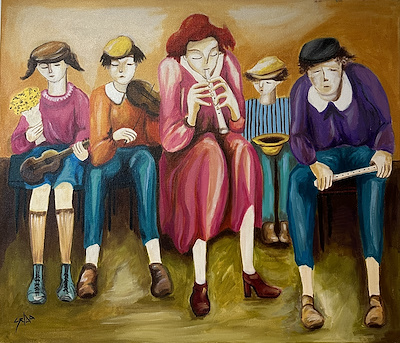 Selda Soku imzalı tablo — Yağlı Boya, 60×70 cm, 12.000 TL müzayede satışı