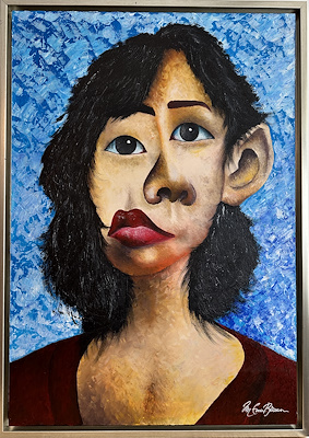 Mehmet Emin Birsen imzalı tablo — Yağlı Boya, 97×67 cm, 8.000 TL müzayede satışı