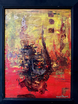 Cengiz Tüzgen imzalı tablo — Yağlı Boya, 40×30 cm, 5.000 TL müzayede satışı