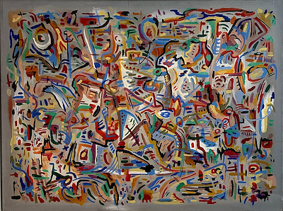 Öykü Topal imzalı tablo — Yağlı Boya, 70×80 cm, 7.000 TL müzayede satışı
