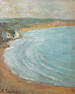 Fuat Soyhan imzalı tablo — Yağlı Boya, 33×27 cm, 70.000 TL müzayede satışı