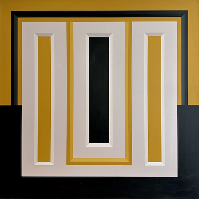 Metin Özgör imzalı tablo — Akrilik Boya, 90×90 cm, 17.000 TL müzayede satışı