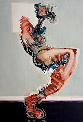 Murat Özcan imzalı tablo — Yağlı Boya, 80×60 cm, 7.500 TL müzayede satışı