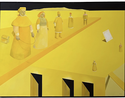 Feyyaz İnanç imzalı tablo — Yağlı Boya, 120×160 cm, 95.000 TL müzayede satışı