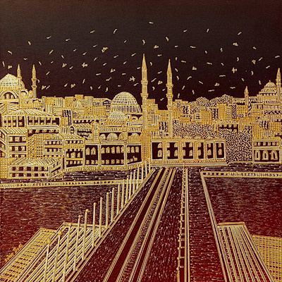 Şahin Duri imzalı tablo — Akrilik Boya, 50×50 cm, 8.500 TL müzayede satışı