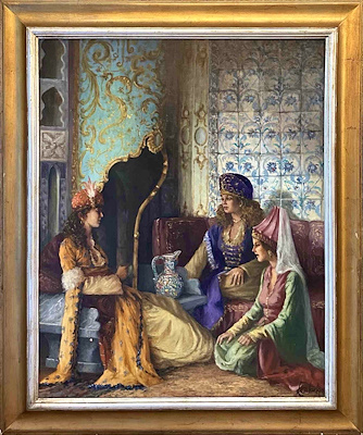 Kamil Aslanger imzalı tablo — Yağlı Boya, 80×65 cm, 80.000 TL müzayede satışı