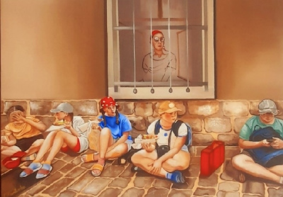 Nilüfer Kurtcebe imzalı tablo — Yağlı Boya, 50×70 cm, 15.000 TL müzayede satışı