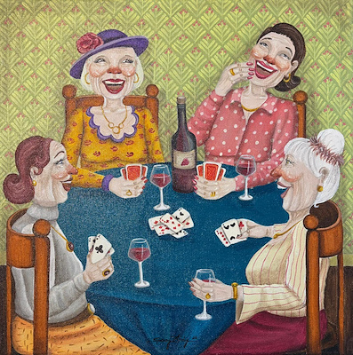 Şenay Arduç imzalı tablo — Akrilik Boya, 40×40 cm, 9.000 TL müzayede satışı