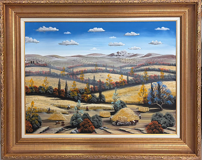 Recai Öztürk imzalı tablo — Yağlı Boya, 60×80 cm, 35.000 TL müzayede satışı