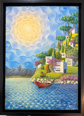 Hale Nurol imzalı tablo — Yağlı Boya, 50×35 cm, 37.500 TL müzayede satışı
