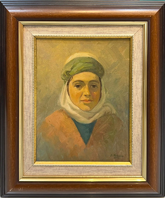 Hüseyin Kebenç imzalı tablo — Yağlı Boya, 25×20 cm, 4.250 TL müzayede satışı