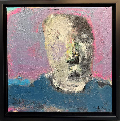 Mustafa Delioğlu imzalı tablo — Yağlı Boya, 40×40 cm, 47.500 TL müzayede satışı