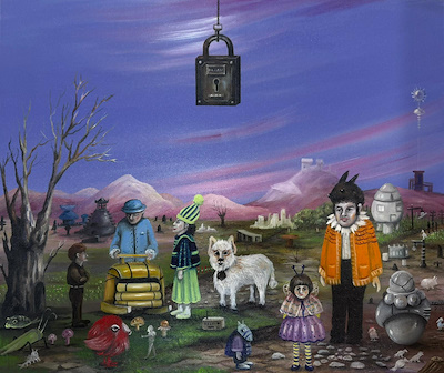 Neslihan imzalı tablo — Yağlı Boya, 50×60 cm, 25.000 TL müzayede satışı